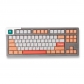 Peaches Cream GMK 104+26 Full PBT Dye Sublimation Keycaps Set for Cherry MX Mechanical Gaming Keyboard 75/98/104